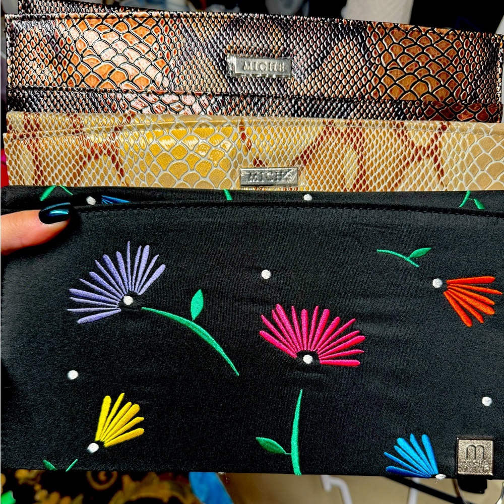 Miche purse covers black and‎ animal print